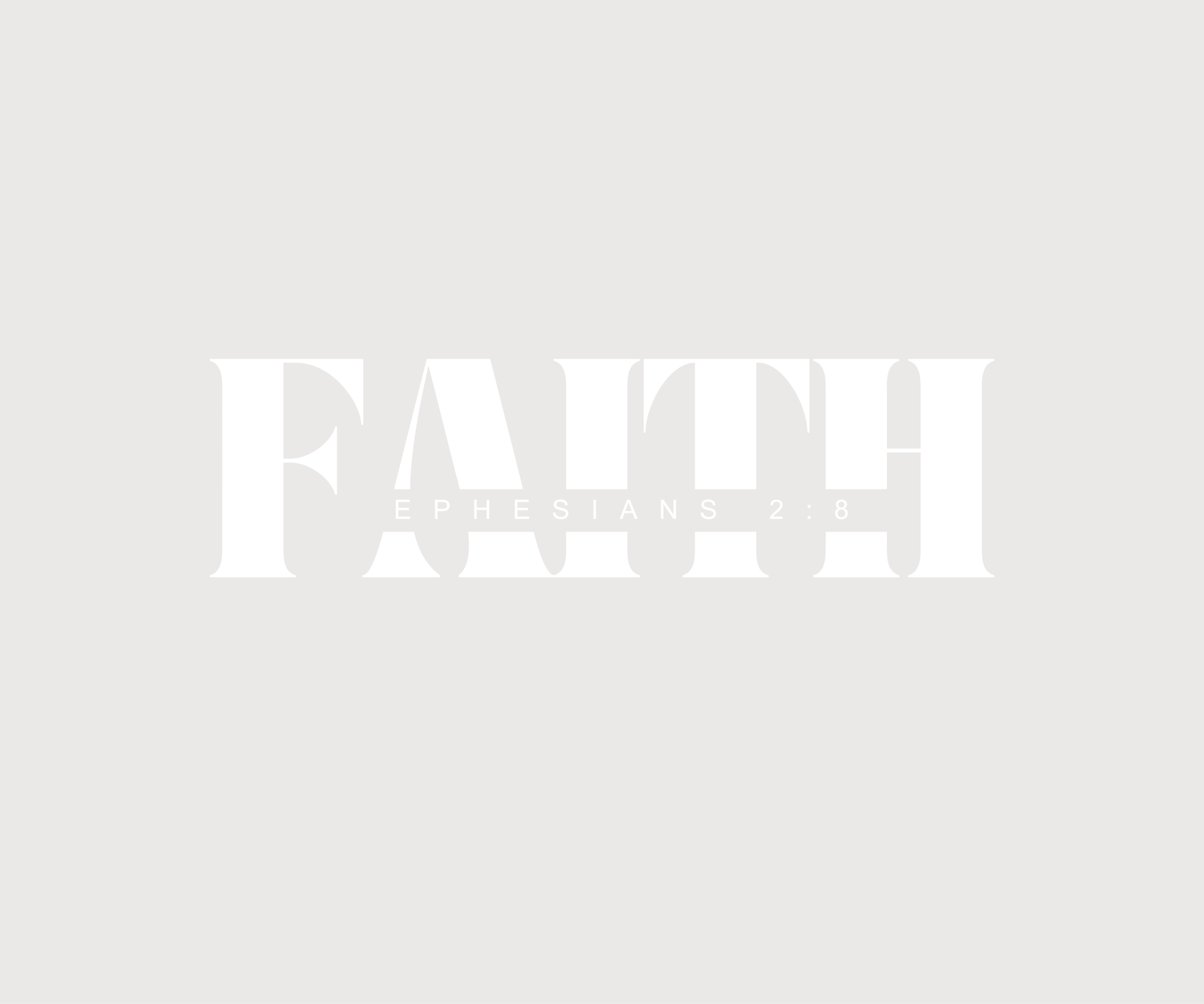 Faith White Hoodie
