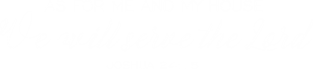 Joshua 24:15 Wall decal