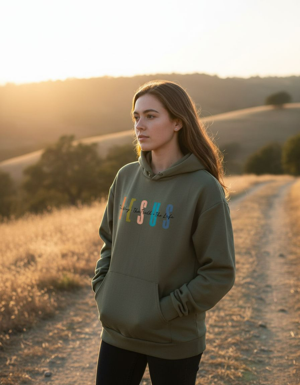 Jesus the Way Hoodie