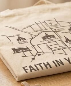 Faith in Your City canvas tote